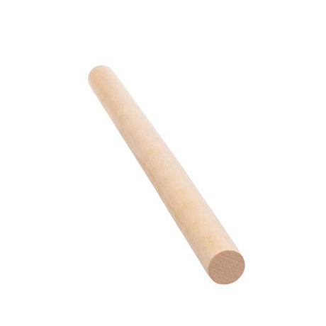Paracord Planet Wooden Dowel Rods – Unfinished Natural Wood Sticks (2 Pack, 7 7/8 Inch) Paracord Planet