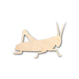 Unfinished Wood Grasshopper Shape - Insect - Wildlife - Craft - up to 24" DIY 3" / 1/4" 24 Hour Crafts