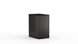 Suncast Commercial 9 Cubic Ft. Heavy-Duty Resin Cabinet with 2 Shelves, Dark Grey Suncast Commercial