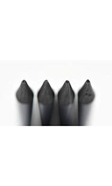 Koh-I-Noor Progresso Woodless Graphite 4-Pencil Set, HB, 2B, 4B, 6B Degrees, 1 Pencil per Degree (FA8911.4BC) , Black Koh-I-Noor