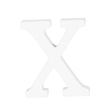 ABOOFAN Unfinished Wood Letter DIY Block Words Sign Alphabet Letters Ornaments Wooden Name Letter Wood Blocks Birthday Table Sign DIY Wooden Alphabet ABOOFAN