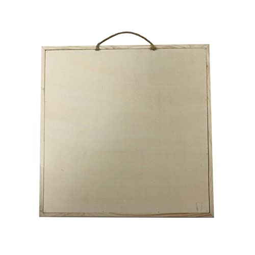 12”; x 12”; Whitewashed Framed Wood Sign by Make Market® ArtMinds