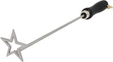 Lone Star BBQ Branding Iron: Perfect for Steaks, Buns, Wood & Leather BBQ Fans