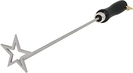 Lone Star BBQ Branding Iron: Perfect for Steaks, Buns, Wood & Leather BBQ Fans