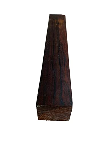 Beautiful Cocobola, Cocobolo Wood Turning Blanks 2" X 2" X 12" Suitable Wood Pieces for Wood Crafts and Projects Generic