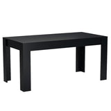 Giantex Dining Table for 6, Wood Rectangular Table, 63" L x 31.5" W x 30" H Large Farmhouse Center Table, Home Furniture Kitchen Table, Modern Dining Giantex