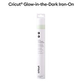 Cricut Iron On Glow in The Dark Vinyl, Strong & Durable Adhesive Vinyl, Easy to Weed & Apply, Perfect for Making Costumes & Designing Cool T-Shirts, Cricut