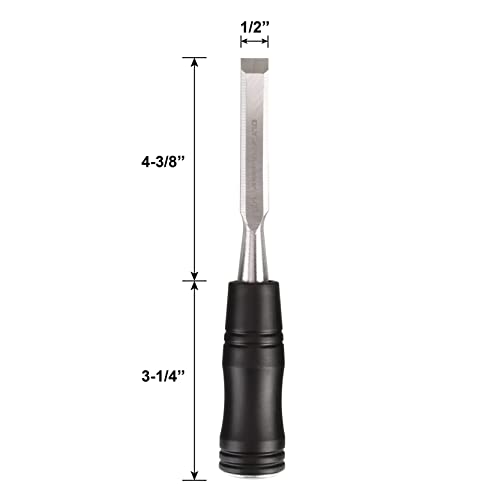 Olympia Tools Regular Pattern 0.5-Inch Blade Wood Chisel, 30-112 - WoodArtSupply