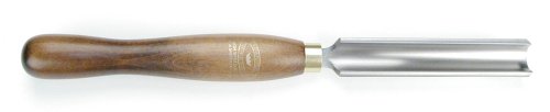 Crown Tools 230 / Big Horn 24000 3/4 Inch 19mm Roughing Out Gouge, 8-1/2 Inch 216mm Handle, Walleted