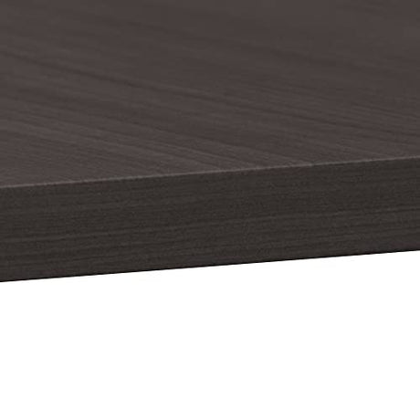 Bush Business Furniture Round Conference Table with Wood Base, Circular Meeting Room Desk for 4 Users, 42W, Storm Gray Bush Business Furniture