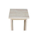 IC International Concepts Mission Plant Stand, 24", Unfinished Flagline