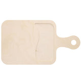 Welled Wood Surface, Rectangle with Hand Organic Shaped, 13" x 7.3", for Wooden Trays, Crafts and Decorations, welled Center for Resin Design or LEISURE ARTS