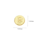 PLAFOPE 1 Set Letter Soldering Iron Copper Letter Wood Burning Tool Woodworking Tool Embosser Stamp Wooden Stamps Printable Letter Carving Transfer PLAFOPE