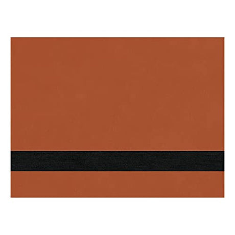 12" x 24" Laserable Leather Sheets with Heat Transfer Adhesive Backing, CO2 Laser Engraving Supplies, for Glowforge Supplie (Rawhide/Black, 4) WoodArtSupply