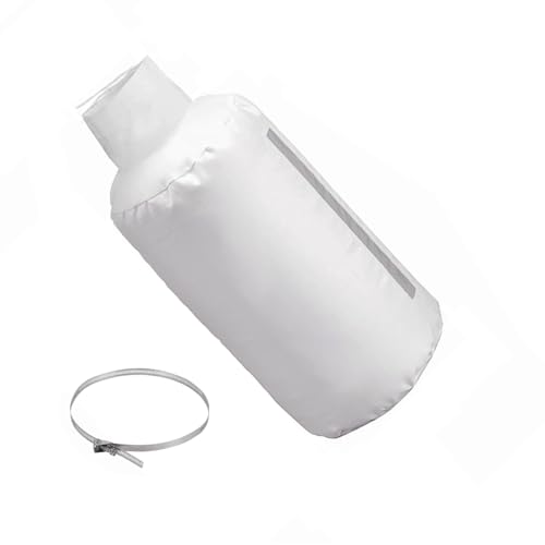 Dust Collector Bag with Clamp for Woodworking 30 Micron, Vacuum Bag Compatible with Grizzly Shop Fox Rockler Delta Oanytun
