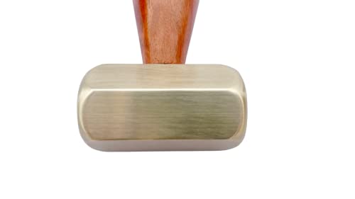 SHAIMPERIAL Brass Nautical Hand Made Hammer, Brass Mini Hammer, Antique Mini Working Hammer, Beautiful Gift For Dad And All man, Brass and Wood SHAIMPERIAL