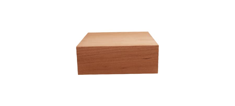Cherry Lumber Bowl Blanks 3" (1 Pc) (3" x 8" x 8") Barrington Hardwoods