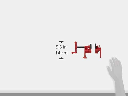 BESSEY BPC-H12, 1/2 In. H Style Pipe Clamps - Incredibly Versatile, Easy To Assemble, Indespensable Workshop Clamp For Woodworking, Carpentry, Home - WoodArtSupply