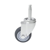 RILIDRI 2-Inch Caster Wheels, (Stem Diameter 8mm or 5/16", Length 38mm or 1.5") - Set of 5 Replacement Wheels for Shop-Vac, Furniture RILIDRI