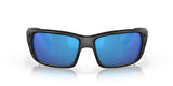 Costa Del Mar Men's Permit Polarized Rectangular Sunglasses, Matte Black/Grey Blue Mirrored Polarized-580G, 62 mm Costa Del Mar