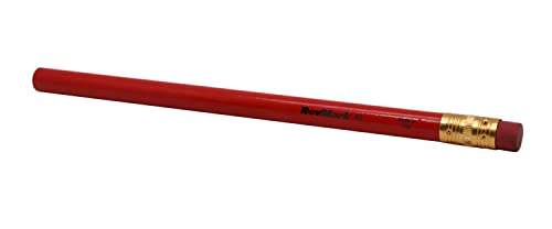 RevMark Jumbo Round Pencil 24-Pack with Black Lead, USA Made. Quality Cedar Wood for Carpenters, Construction Workers, Woodworkers, Framers, DIY, - WoodArtSupply