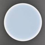 5Pcs Round Shape Epoxy Mold DIY Resin Casting Round Base Coaster Silicone Mold, Medium Size 4 inch QTTLLI