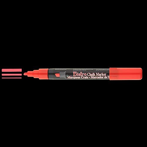 Uchida 483-C-2 Chisel Tip Bistro Chalk Marker, Red - WoodArtSupply