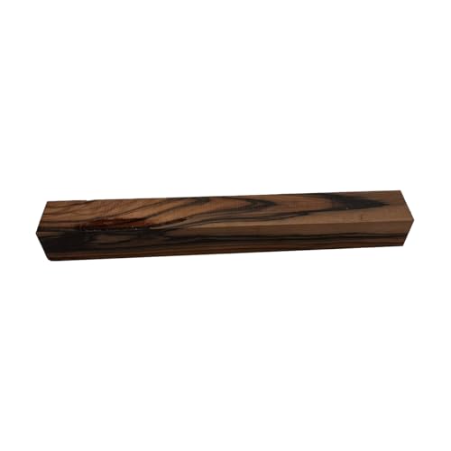 Exotic Wood Zone's Macassar Ebony/Striped Ebony 1-1/2" x 1-1/2" x 35" Turning Blanks | Square Wood Lathe Blocks Exotic Wood Zone