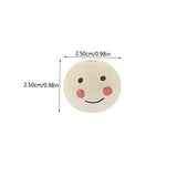 Operitacx 20pcs Doll Wooden Beads Wooden Beads Bulk Kids Beads Face Wood Spacer Beads Doll Head Beads Wooden Head Beads Smile Spacer Beads Crafts for Operitacx
