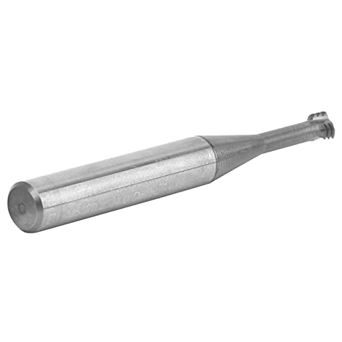 CNC End Mill Set, 3-Flute Metric 60° Tungsten Steel End Mill Engraving Milling Cutter CNC Router Bits Thread Milling Cutter M5x0.8xD6x50,Milling Garosa