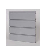 80 Inch HandiWall Slatwall Panels (Gray) HandiSolutions