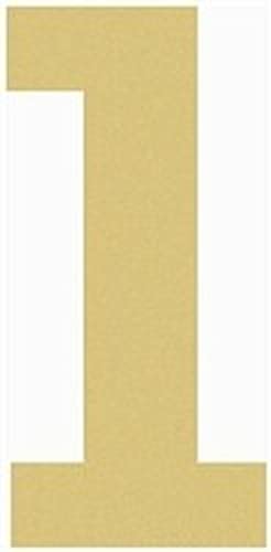 8" Wooden House or Craft Number 1 Unfinished, Rockwell Font, Craft Cutout 1-4" MDF Build-A-Cross