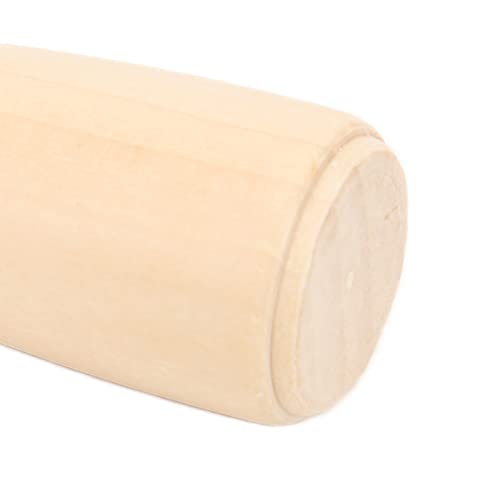 10Pcs Wooden Peg Dolls 75mm / 3.0in Unfinished Doll People Burr‑Free Develop Hands‑On Skills Wooden Decorative Figures for Kids Art and Creative DIY Pssopp