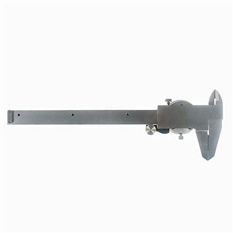 6" Dial Caliper 0.001 Stainless Steel Shockproof 4-Way Measurement with Plastic Case findmall