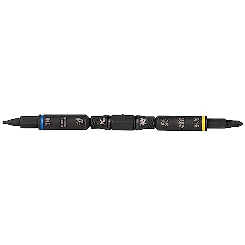 Klein Tools 32500HD Multi-Bit Screwdriver / Nut Driver, Impact Rated 11-in-1 Tool with Phillips, Slotted, Square and Torx Tips - WoodArtSupply