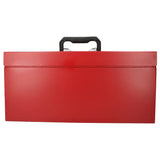 URREA Storage Box - D6 Toolbox 20" X 8" X 9" Tool Box with Chrome Plated Metallic Latch & Durable PVC Handle - D6 Urrea