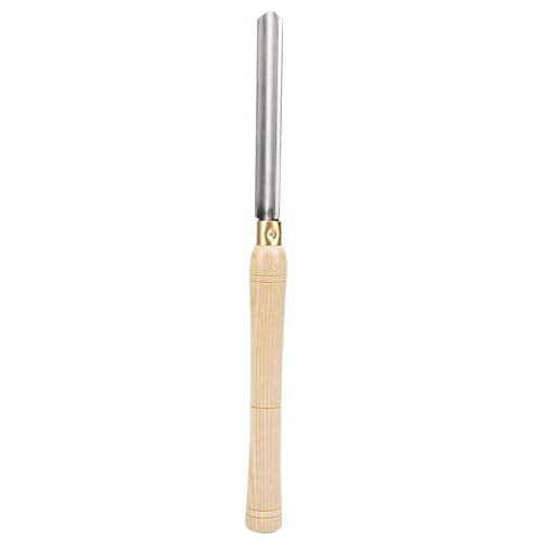 Woodworking Lathe Chisel, 22mm HSS Roughing Gouge Lathe Chisel Wood Turning Tools for Wood Hobbyist Carpenter Ejoyous