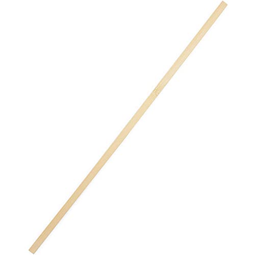 Natural Bamboo Sticks for Arts and Crafts, Flexible Wood (15.5 in, 100 Pack) - WoodArtSupply