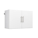 HangUps Upper Storage Cabinet - Sleek 36" Wall-Mounted Solution in Classic White Finish Prepac