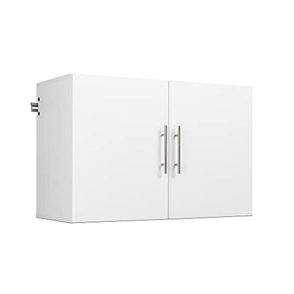 Prepac HangUps Upper Storage Cabinet - Elegant and Spacious Wall Cabinets to Maximize Your Storage, 36" Size, Classic White Finish