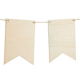 48 Pack Unfinished Blank Wood Signs for DIY Crafts, Painting, and Engraving Wall Decorations (6 x 4 in) Juvale