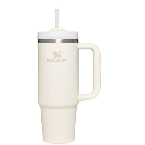 STANLEY Quencher H2O FlowState Cream Tonal Tumbler 30OZ, 1 EA STANLEY