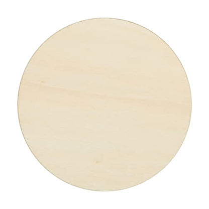 Juvale 36 Pack Unfinished Wood Circles for Crafts, 3 Inch Round Wooden Cutouts for DIY Projects - WoodArtSupply