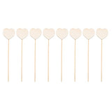 Toyvian Wooden Fairy Sticks Unfinished Fairy Sticks Girls Princess Party Stick Princess Fairy Wands Kit- 8PCS DIY Wooden Fairy Wands Toy DIY Magical Toyvian