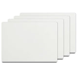 PYD Life 4 Pack Sublimation Photo Frame Home Decor Blanks 10" x 8" Rectangular 0.6 Inch Thickness MDF Hardboard White Wall Hanging with Stand for PYD Life