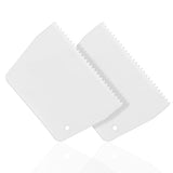 DLUGOPIS adhesive spreader notched Glue Spreader adhesive barrier spreader plastic trowel notched 3/16 Inch Inch Tooth, Hardwood Flooring Spreader DLUGOPIS