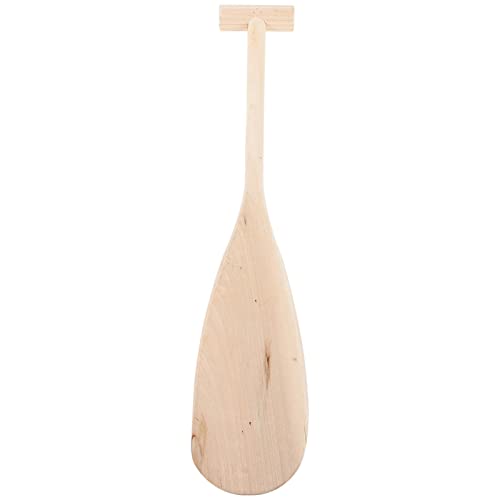 BESPORTBLE 21.5 inch Wooden Paddle, Unfinished Wooden Paddle Unfinished Solid Pine Wood Paddles for Nautical Craft Projects and DIY Home Decoration BESPORTBLE