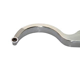 Swan Neck Hollower 10 Inches Wood Turning Tool Carbide Tipped Lathe Chisel Tool Bar with Ci5 8.9mm Round Carbide Insert Cutter for Wood Hobbyist or Asieg Tool