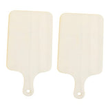 COHEALI 2pcs Diy Tray Pizza Tools Ketchup Bottles Squeeze Small Serving Board Pizza Paddle 14 Inch Unfinished Wood Paddle Unfinished Cutting Board COHEALI