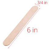 Tachibelle 100 Piece Jumbo Craft Sticks, Premium Wood for Building, Mixing, and Creating Craft Projects Tachibelle
